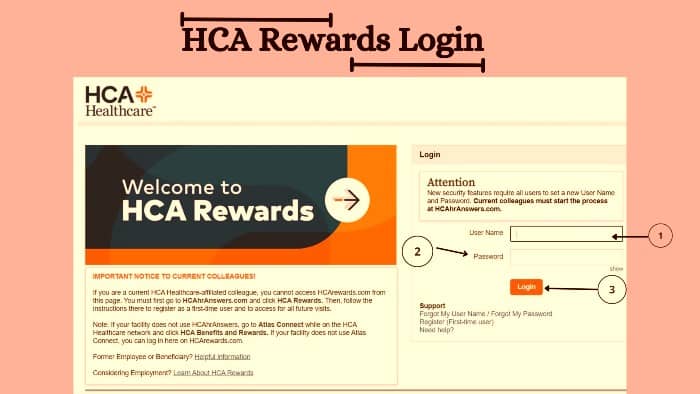 Official Login HCA Rewards